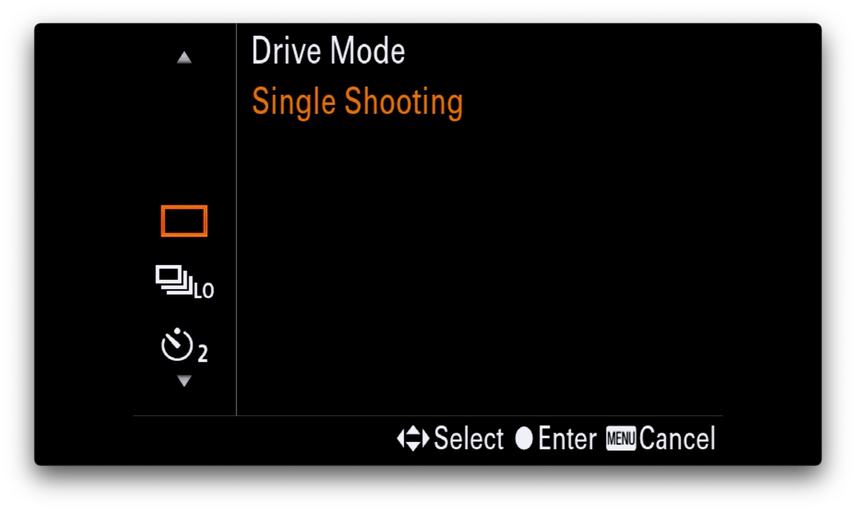Sony Alpha Universe Long Exposure B-W Settings Single Shot