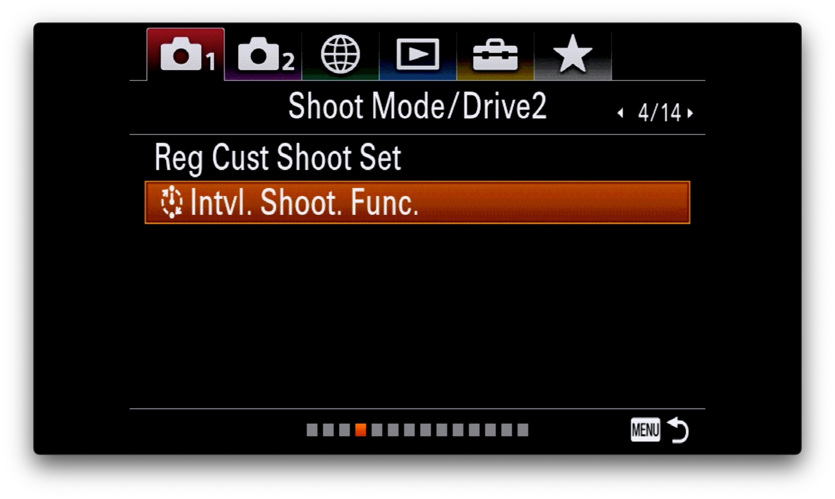 Sony Alpha Universe Long Exposure B-W Settings Intervalometer