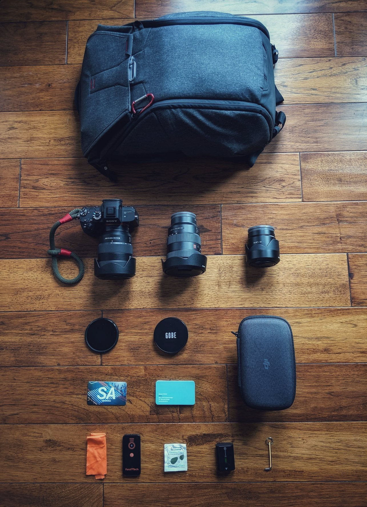 Sameer Ahmed's kit for commercial & landscape photography