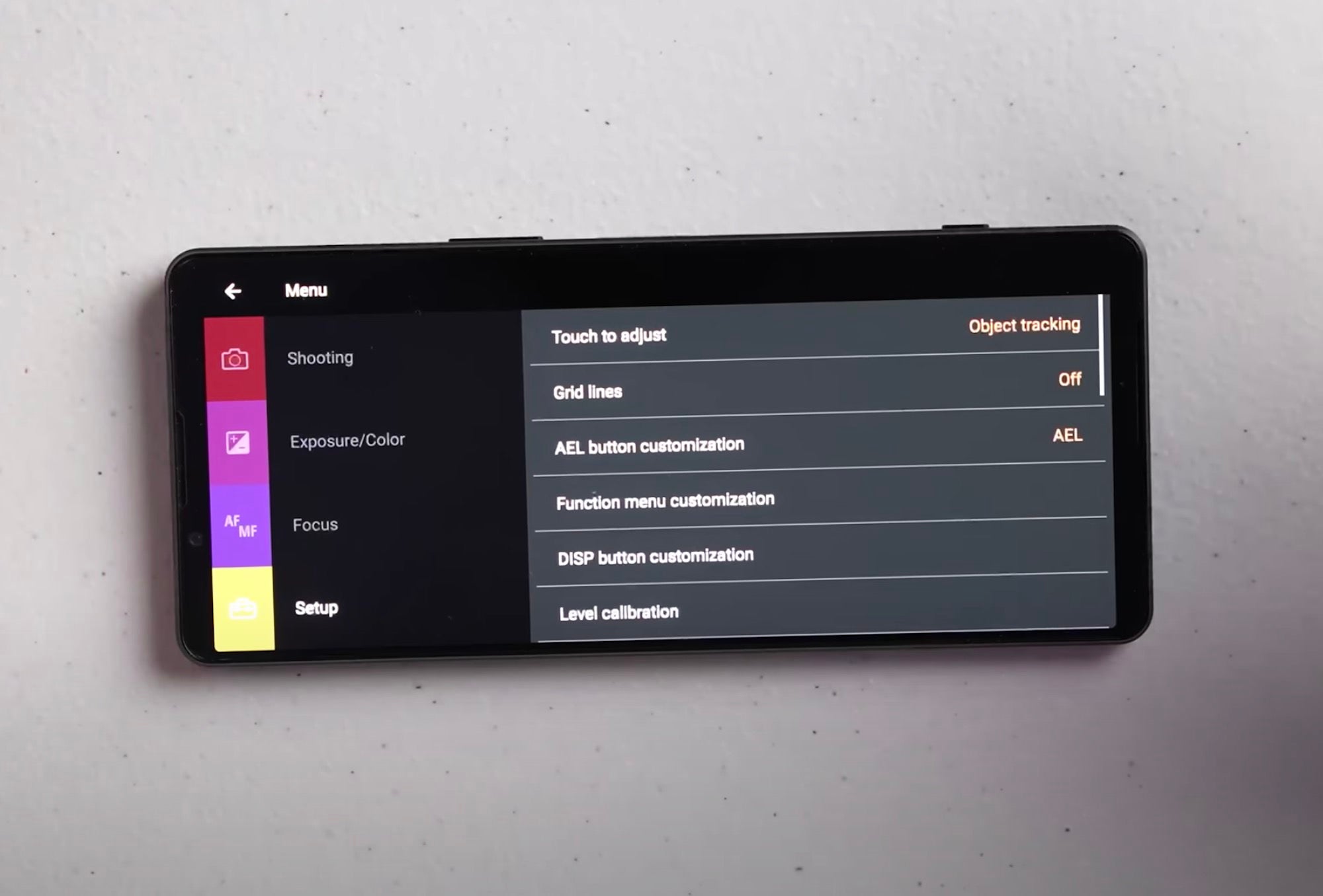Xperia 1 IV Setup: Setup