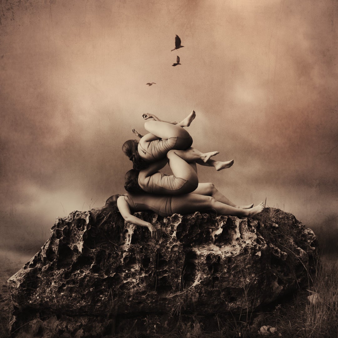 &ldquo;Omne Trium Perfectum&rdquo; self-portrait by Brooke Shaden, 2025