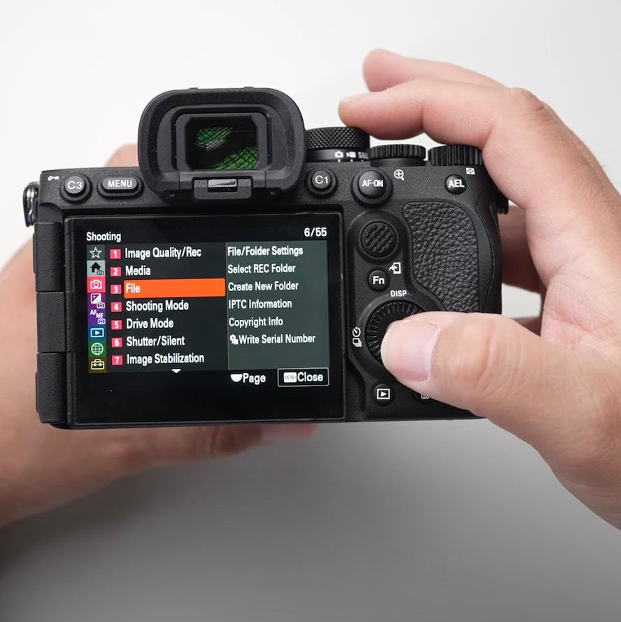 Sony Alpha 7R V Setup For Portrait Photography