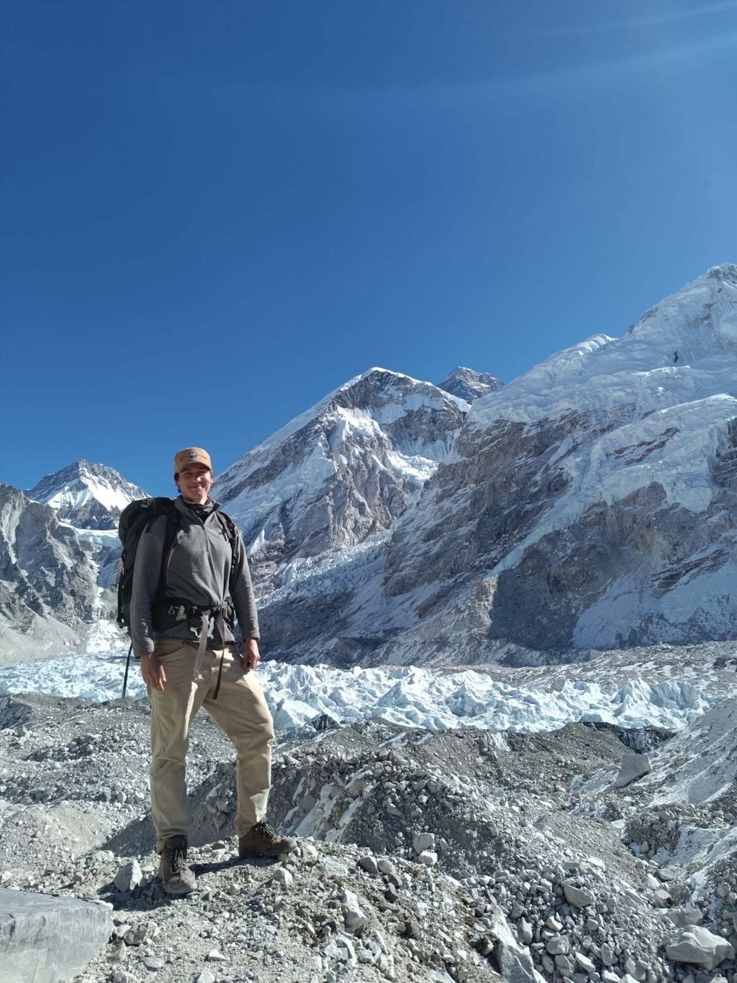 Photographer Alex Williams in the Himalayas