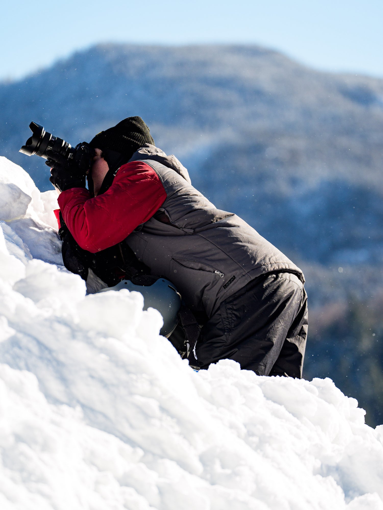 BTS Photo by Liam Kennedy/Newhouse School. Sony Alpha 9 III. Sony 100-400mm f/4.5-5.6 G Master. 1/2000-sec., f/5.6, ISO 250