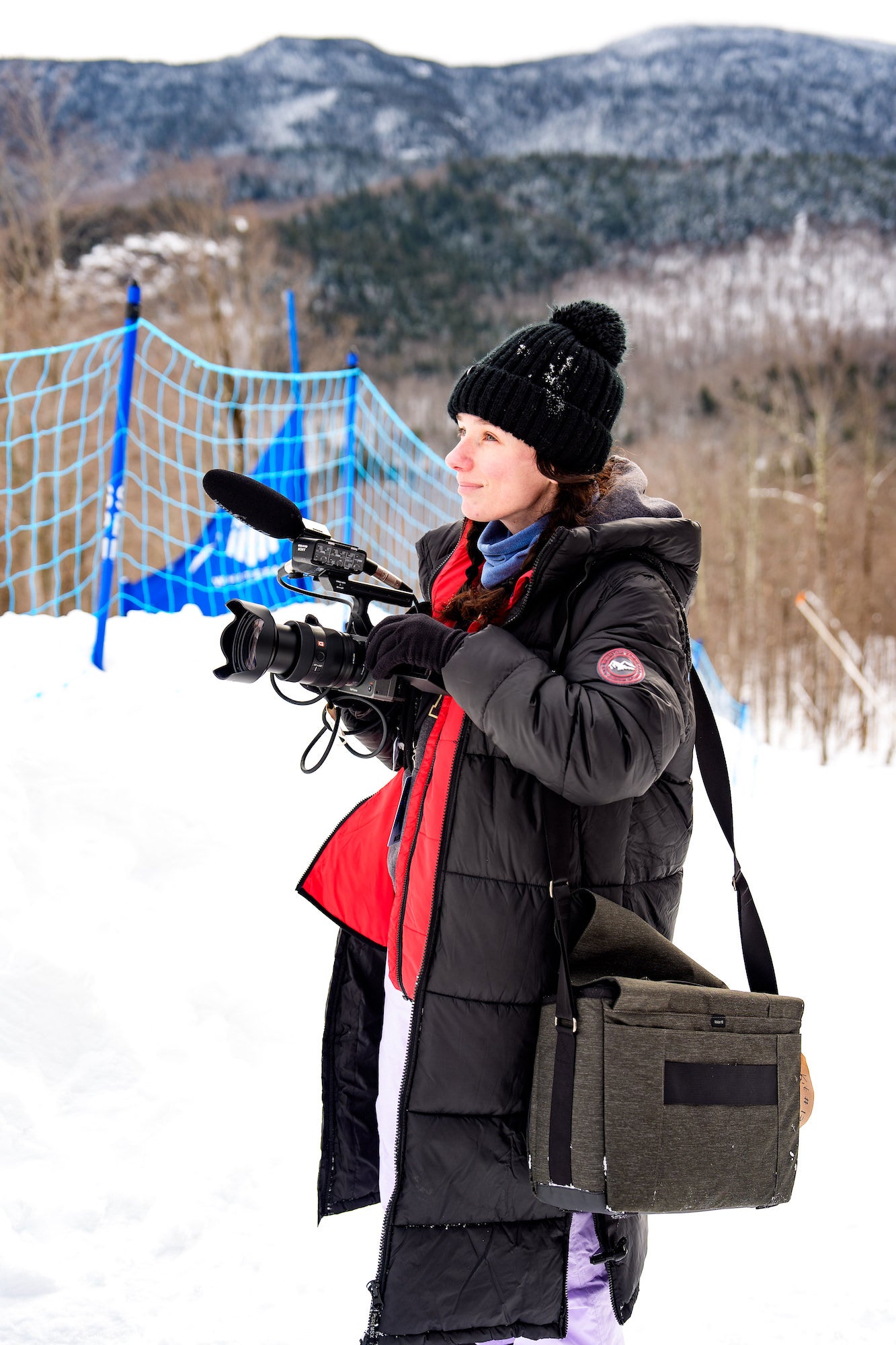 BTS Photo by Liam Kennedy/Newhouse School. Sony Alpha 9 III. Sony 24-70mm f/2.8 G Master II. 1/640-sec., f/3.2, ISO 125