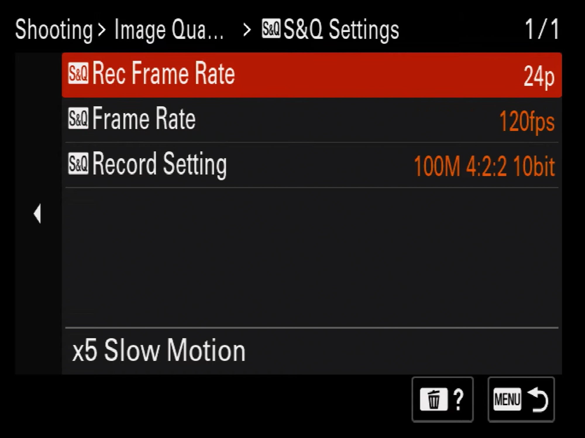 Slow & Quick Mode Camera Setup