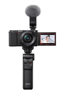 Sony ECM-B10 shotgun mic, vlogging setup.