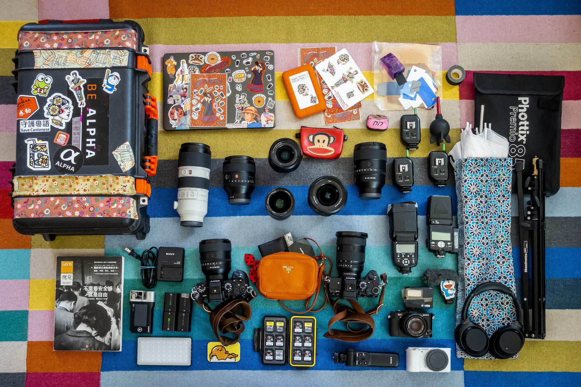 Sony Artisan Zabrina Deng kit for fashion and wedding photography
