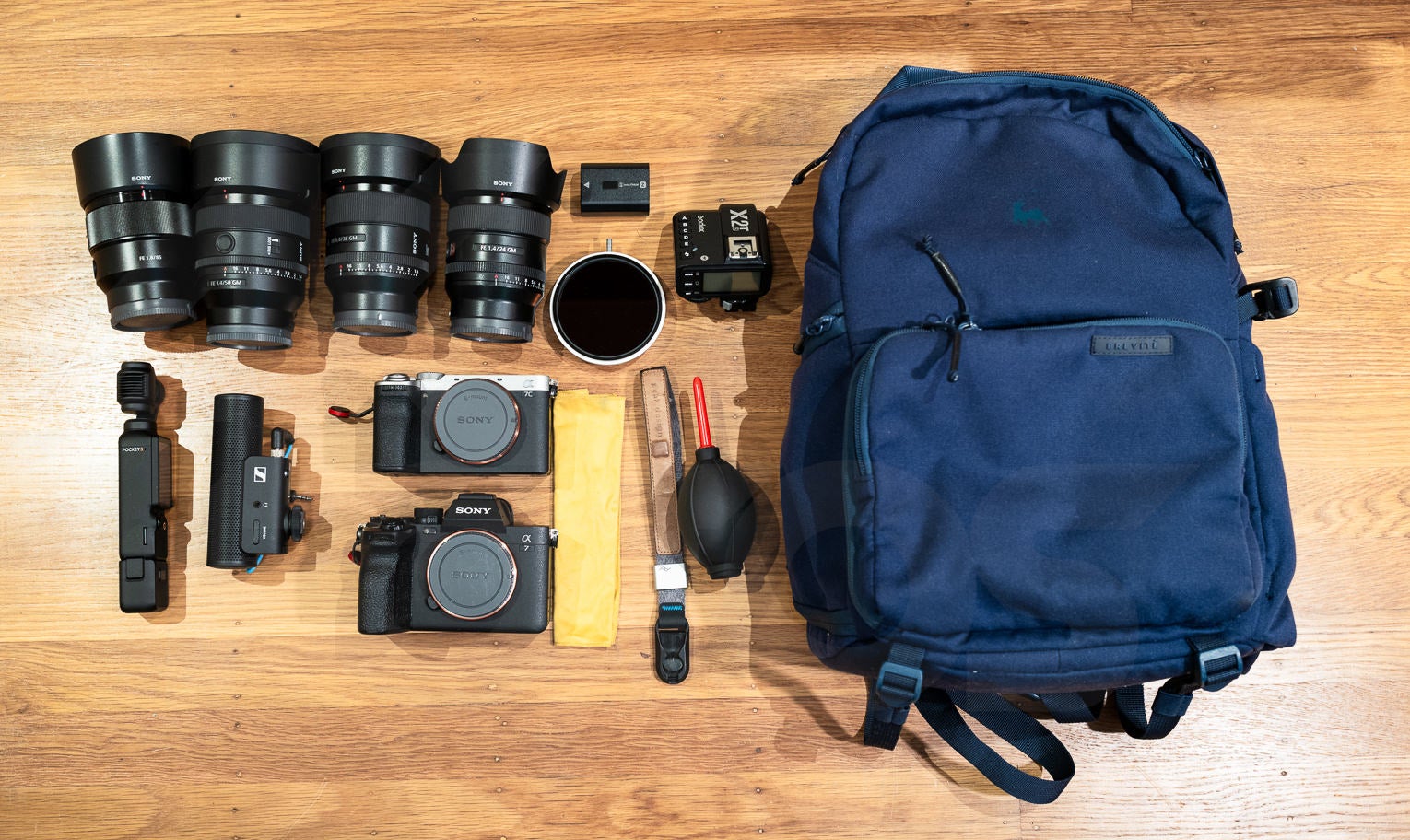 Albert Kennedy's gear