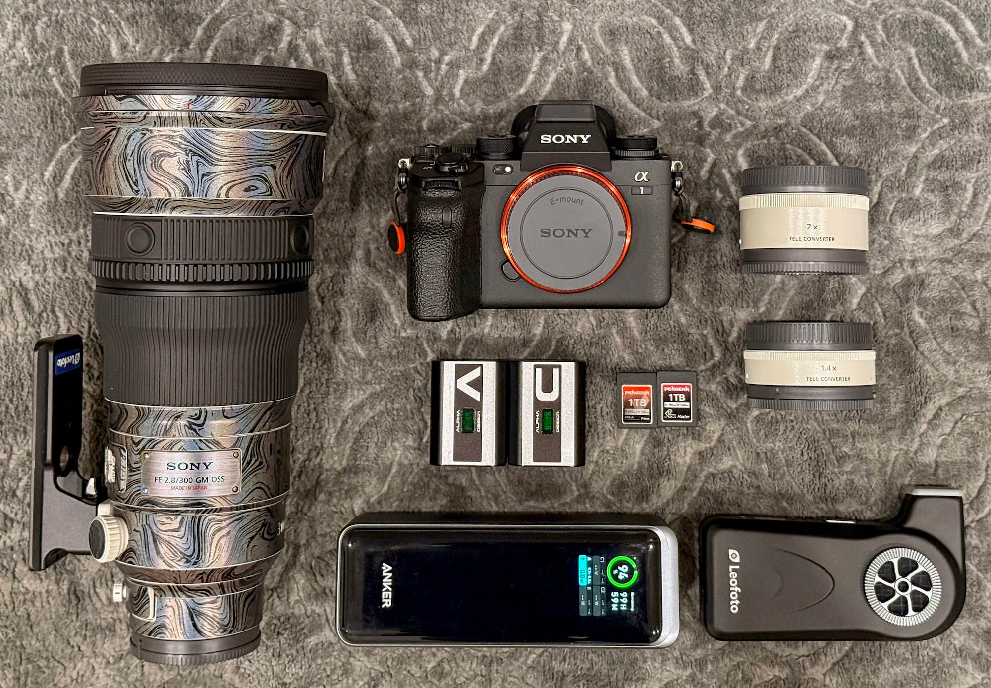 Alex Phan's kit. for fast-action bird photography Alex Phan's kit. for fast-action bird photography
