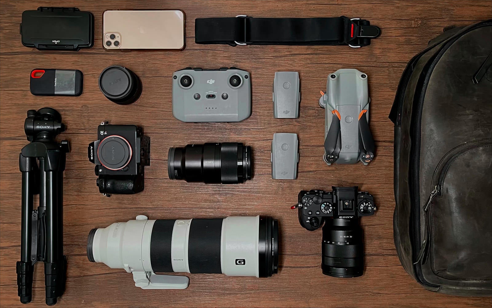 Charyse Reinfelder's Sony gear for land and sea