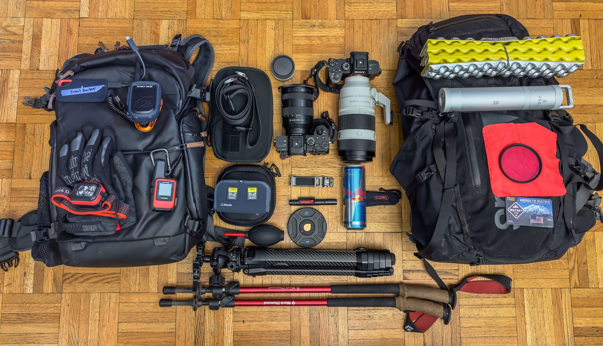Chris Bridner's photography kit