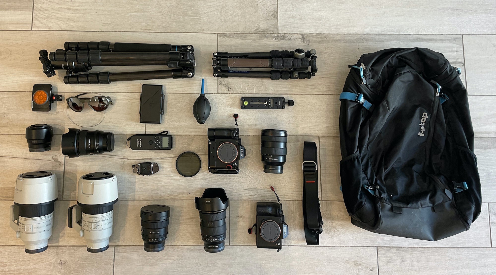 Daniele Boffelli's photography kit