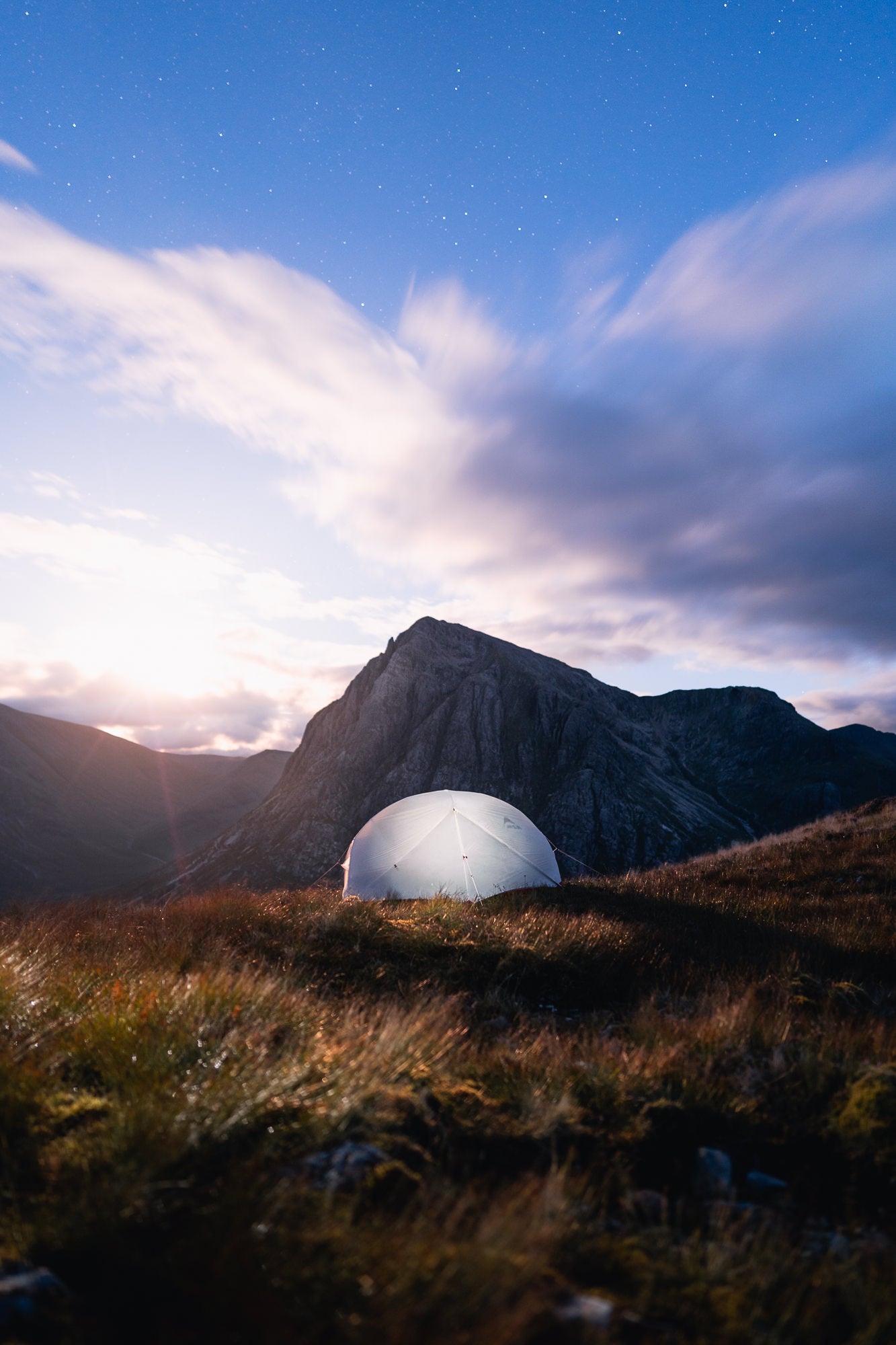 &ldquo;Moon Lit Campsite, a full moon providing some magical light for our campsite in the Highlands.&rdquo; Photo by Daryl Scott Walker. Sony Alpha 7 III. Sony 24mm f/1.4 G Master. 10 sec, f/1.4, ISO 500