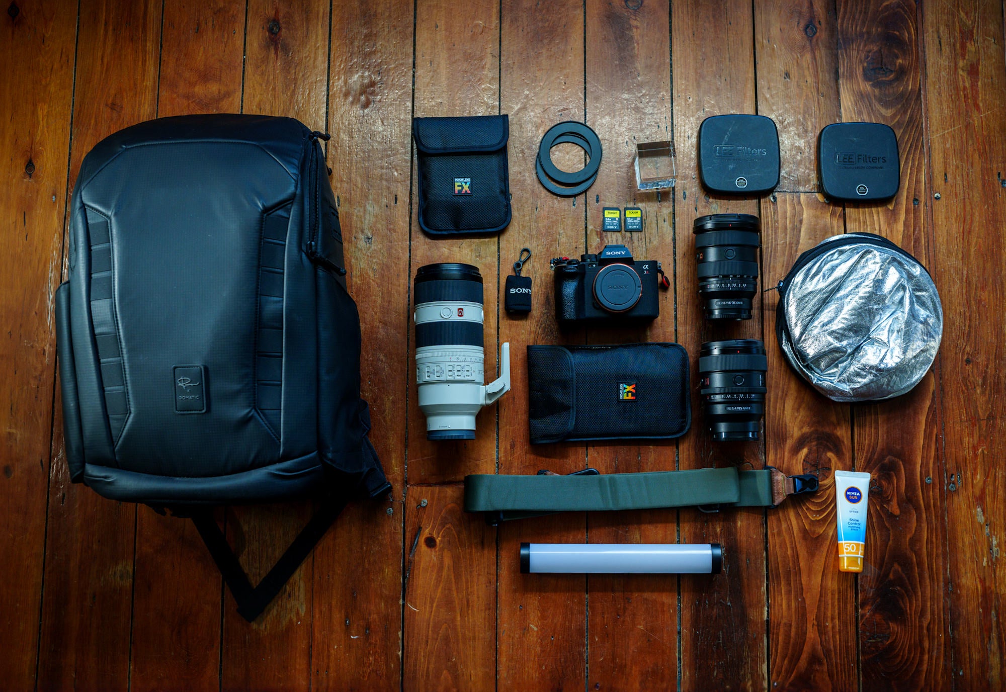 Diána Kenyeres' kit for unconventional portrait photography Diána Kenyeres' kit for unconventional portrait photography