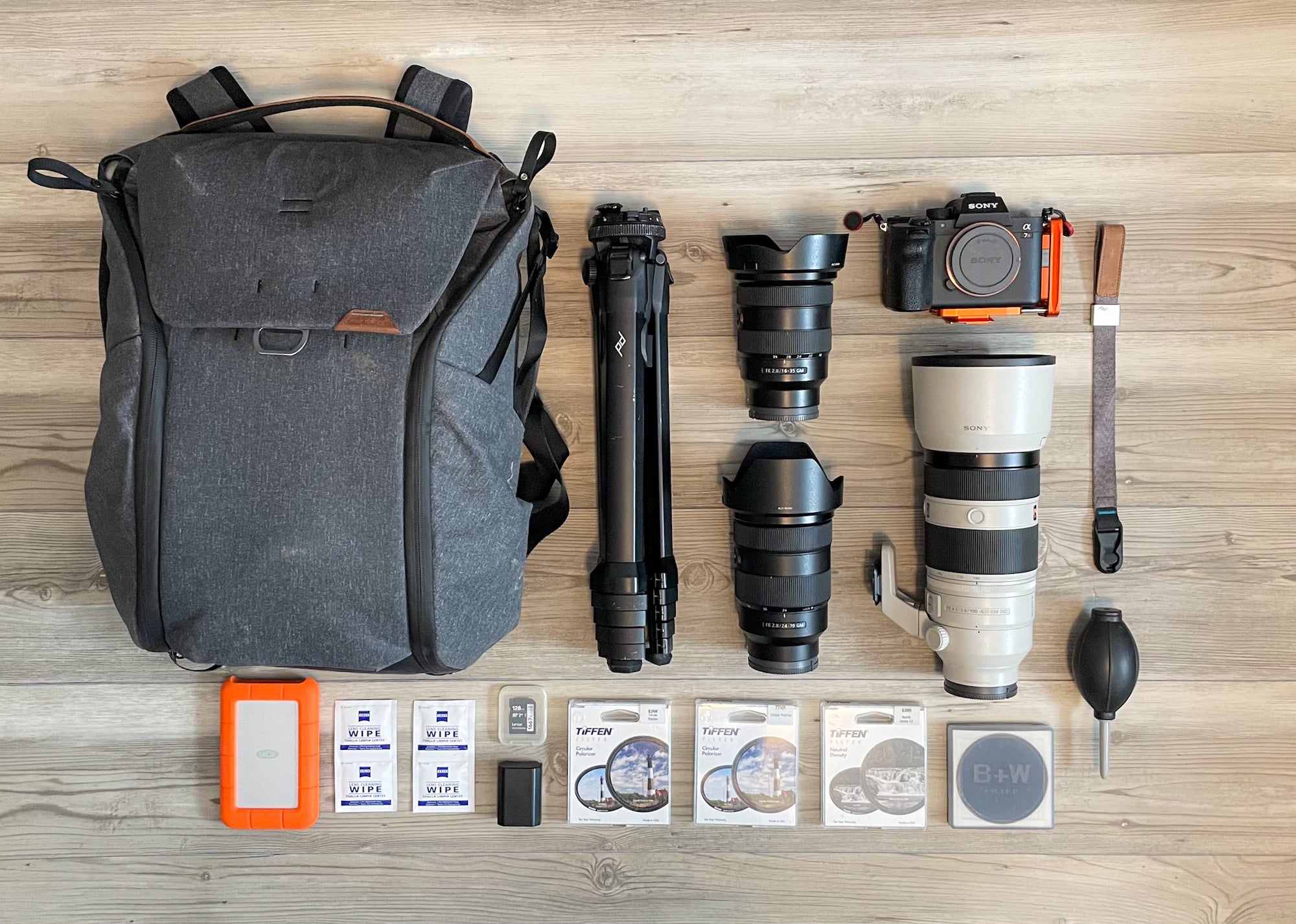 Erin Newman-Mitchell's Sony Alpha kit