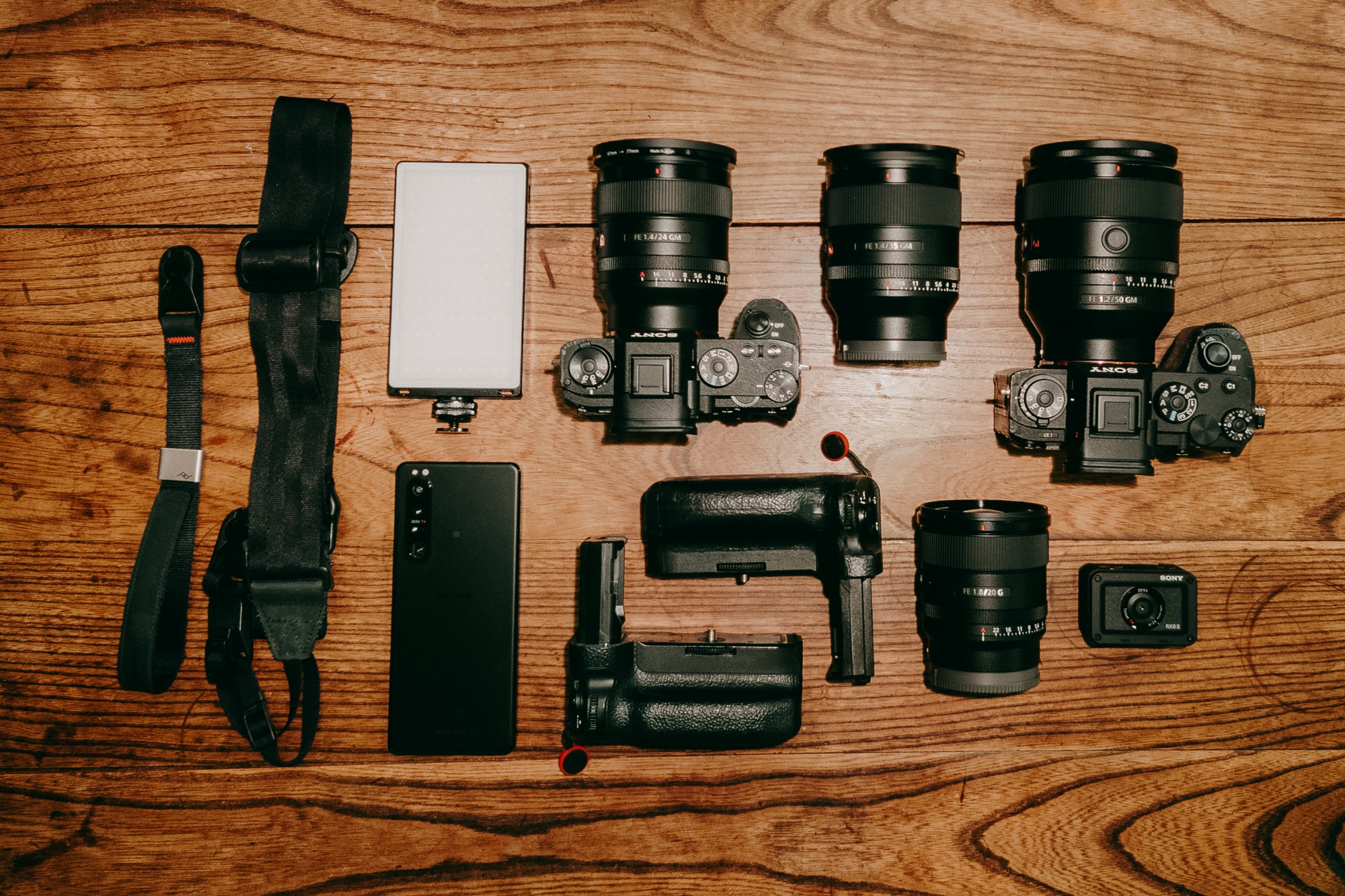 Ippei and Janine&rsquo;s Sony kit for photography includes the Sony Alpha 1, Sony Alpha 9, Sony Xperia 1 III + more