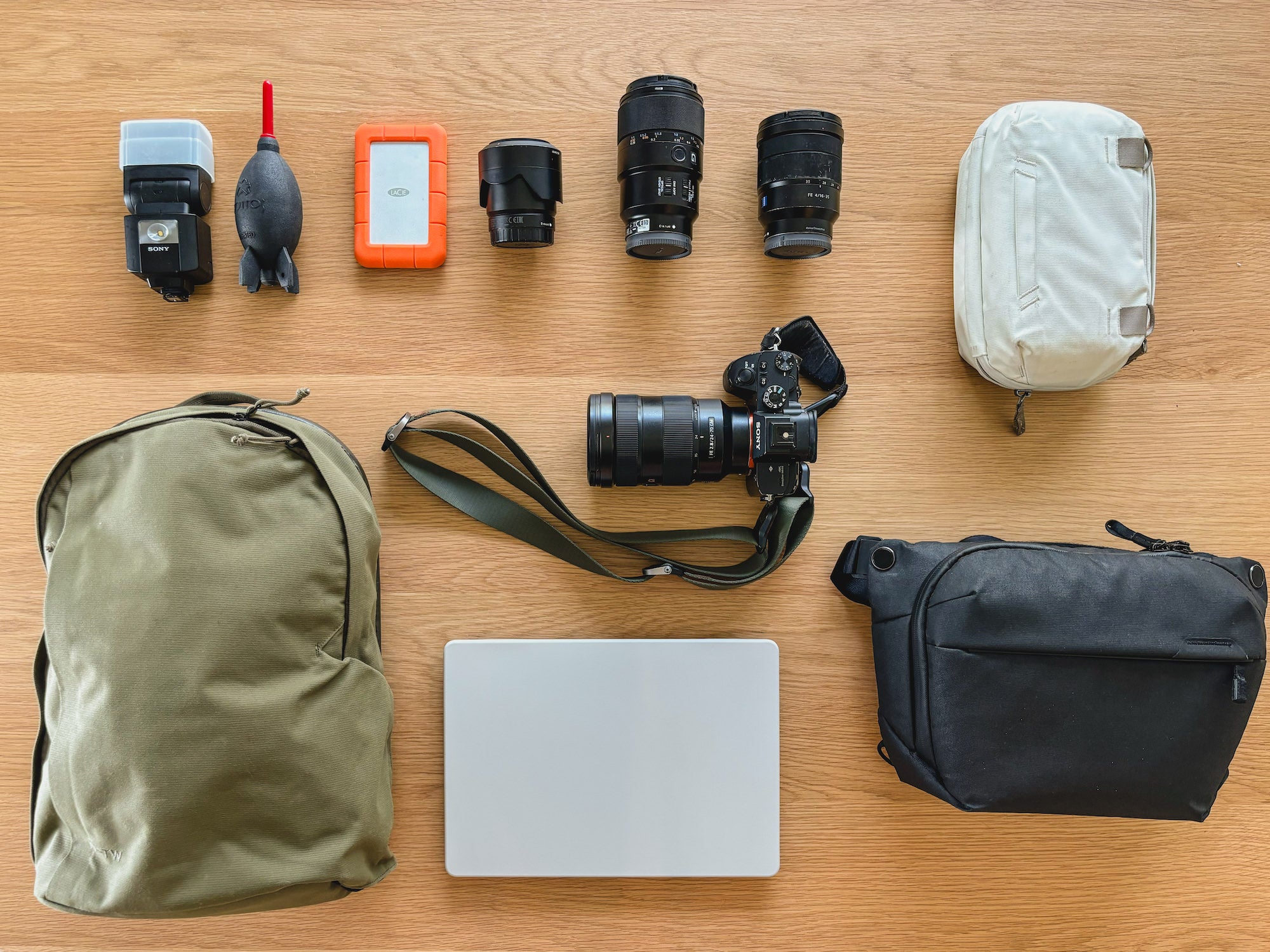 Jane Yun's kit for Food, Lifestyle & Interior Photography