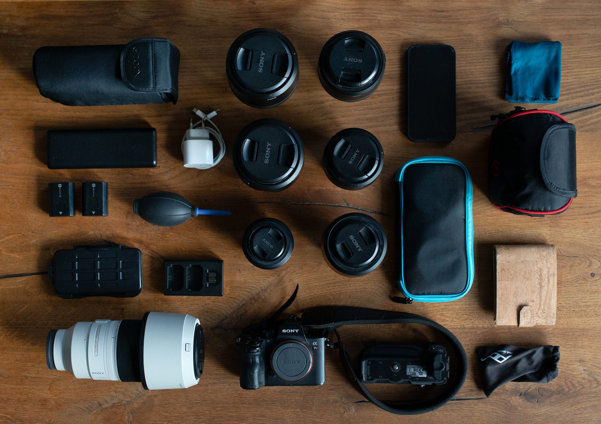 Jonas Hafner's kit for creative portraiture