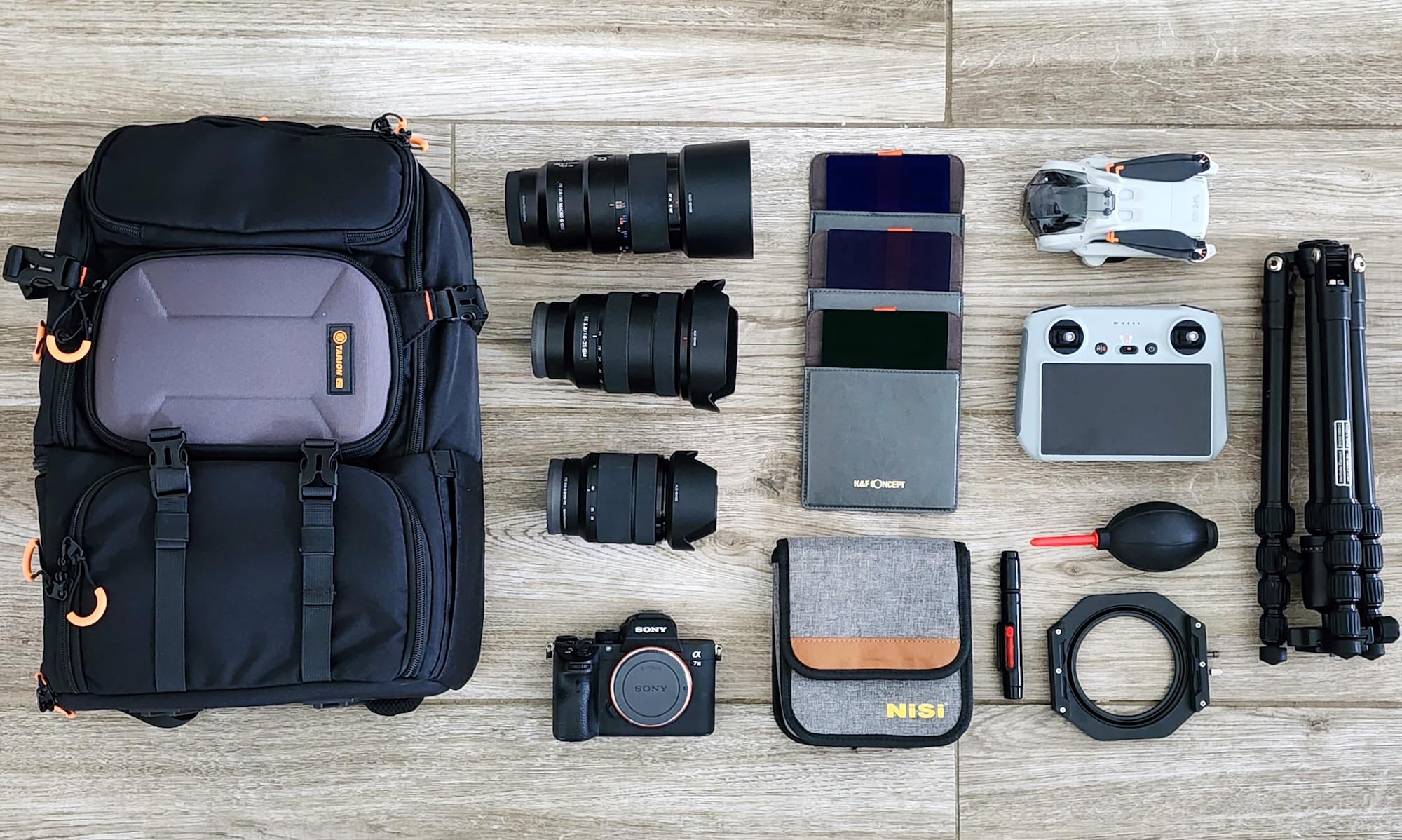Katrina Thompson's kit for nature and landscape photography
