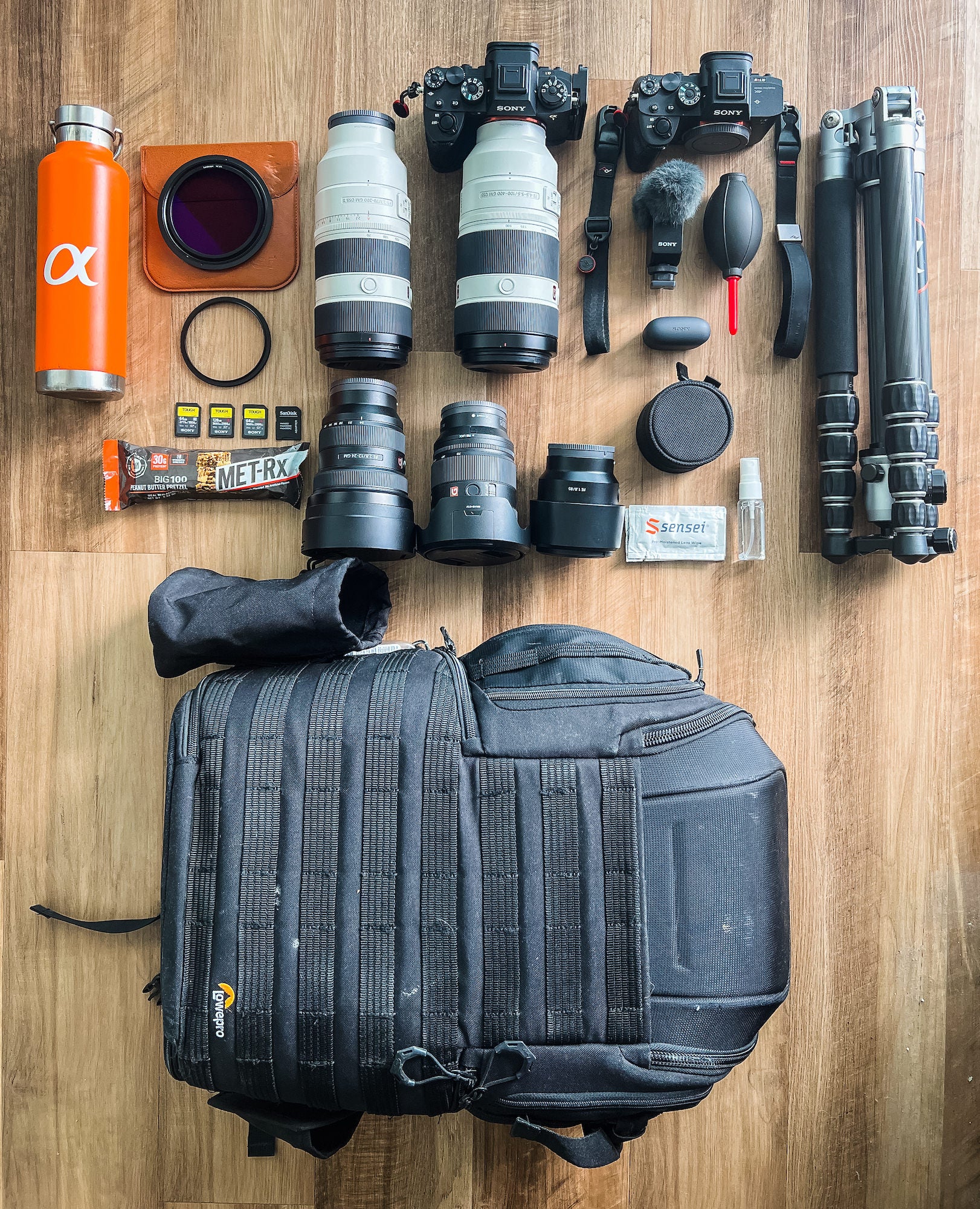Mike Meyers' Sony Alpha kit