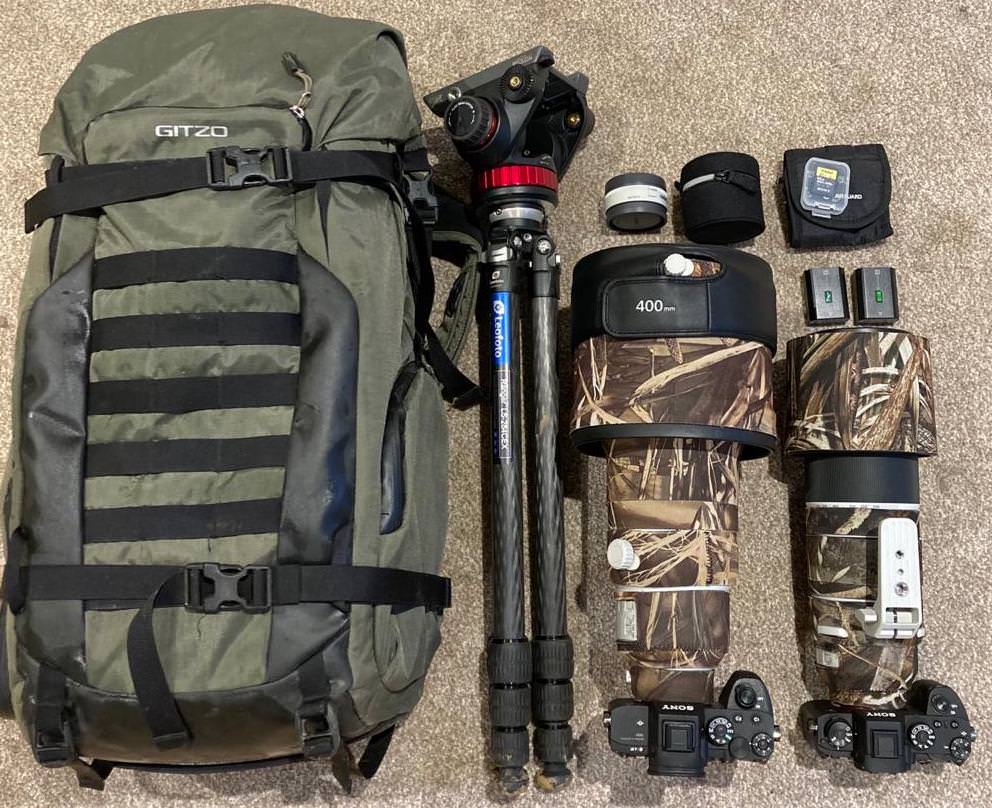 Nathan & Jessica Jones' kit for wildlife photography