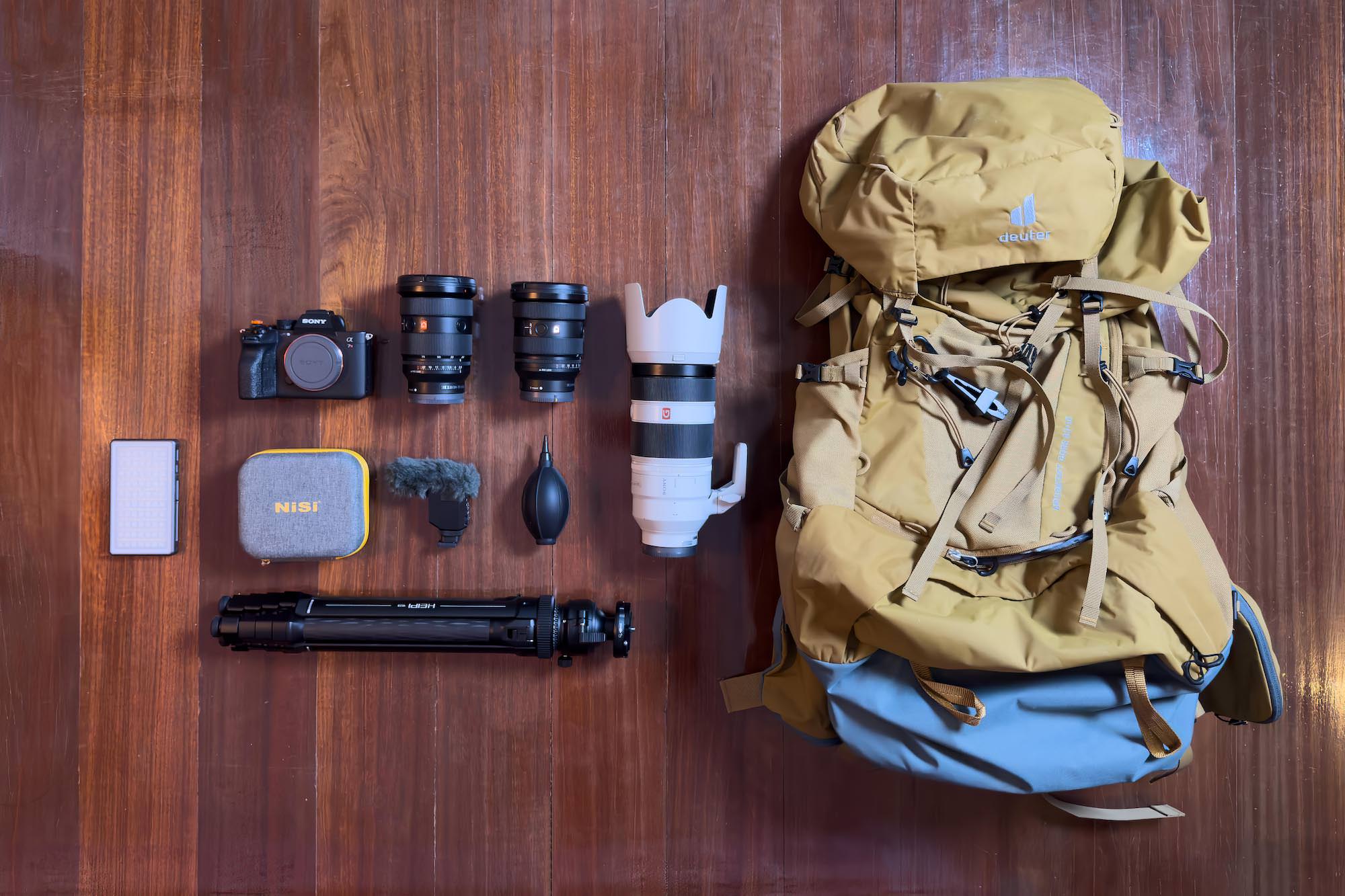 Nelson Thaksakorn's Sony Alpha kit