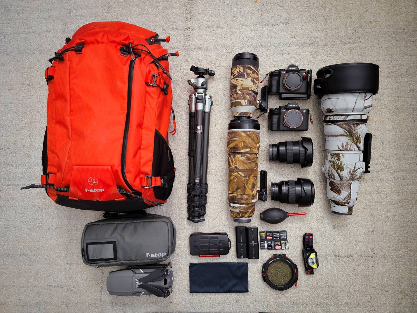 Raj Bose's hybrid Sony Alpha kit