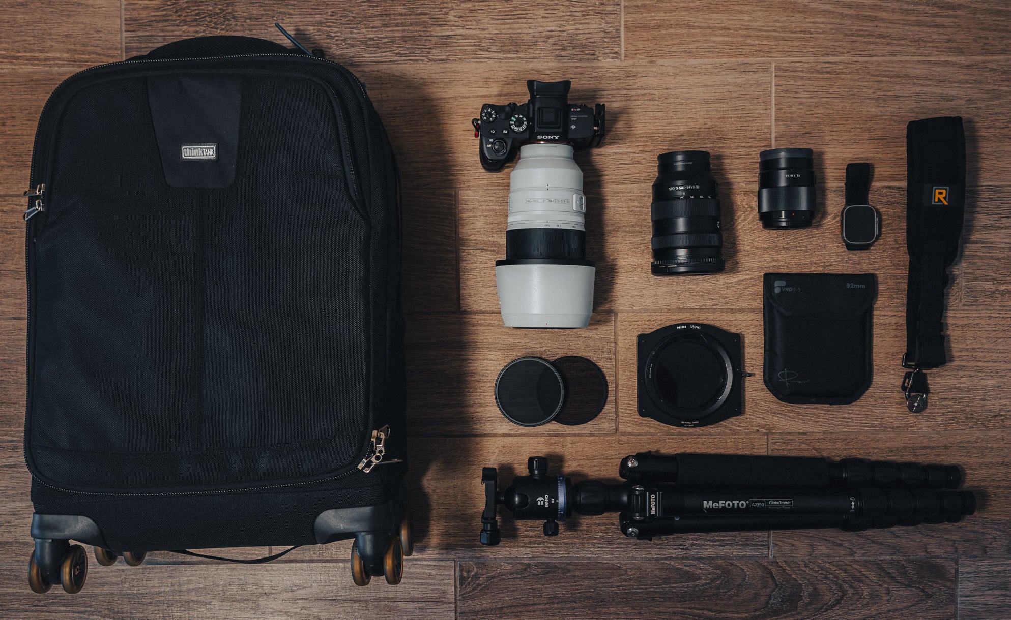 Shane Garner's photography kit