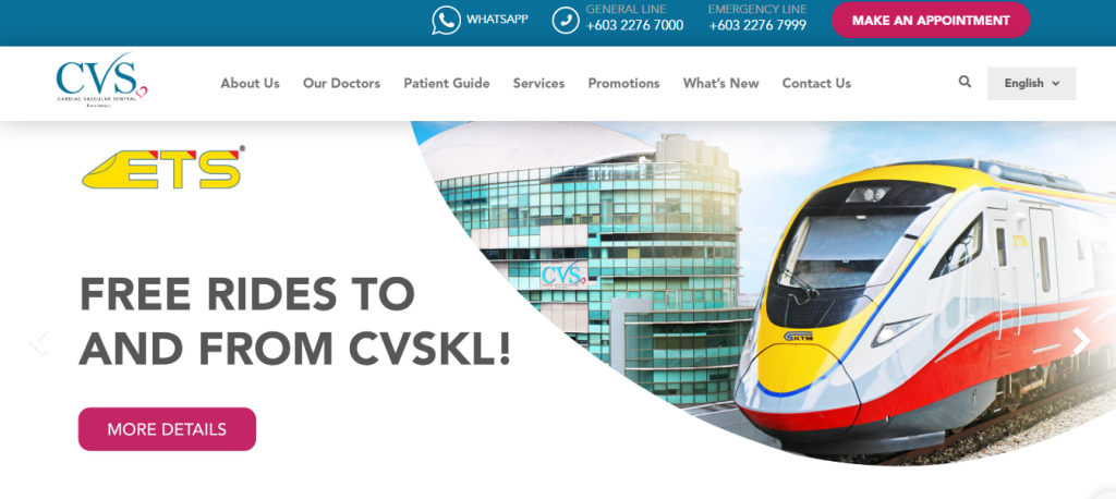 CVSKL - Best Heart Hospital in Malaysia