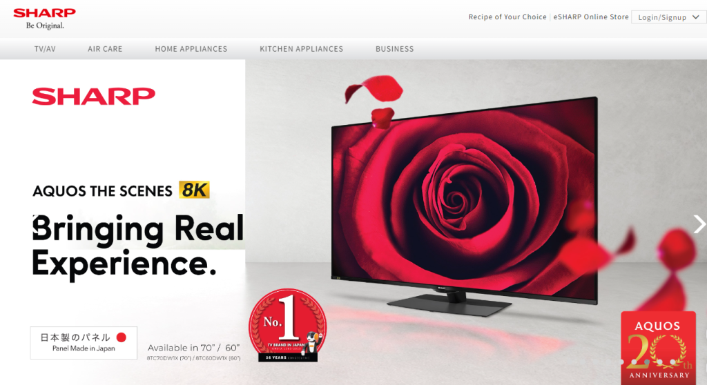 SHARP Malaysia _ Leader In Consumer Electronics and Home Appliances