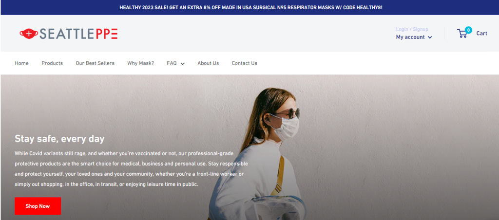 SeattlePPE - CDC Tested Medical Grade N95 KN95 Masks